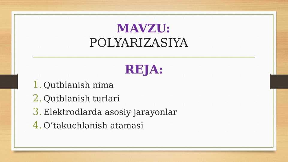POLYARIZASIYA