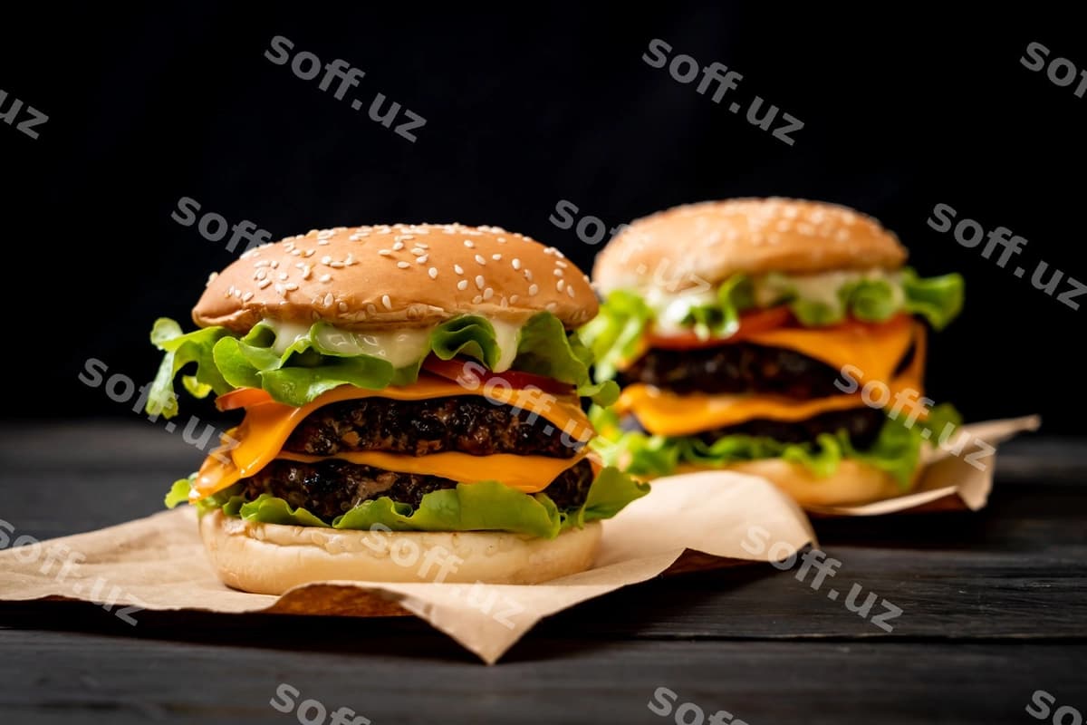 Taze mazali burger | Fresh tasty burger