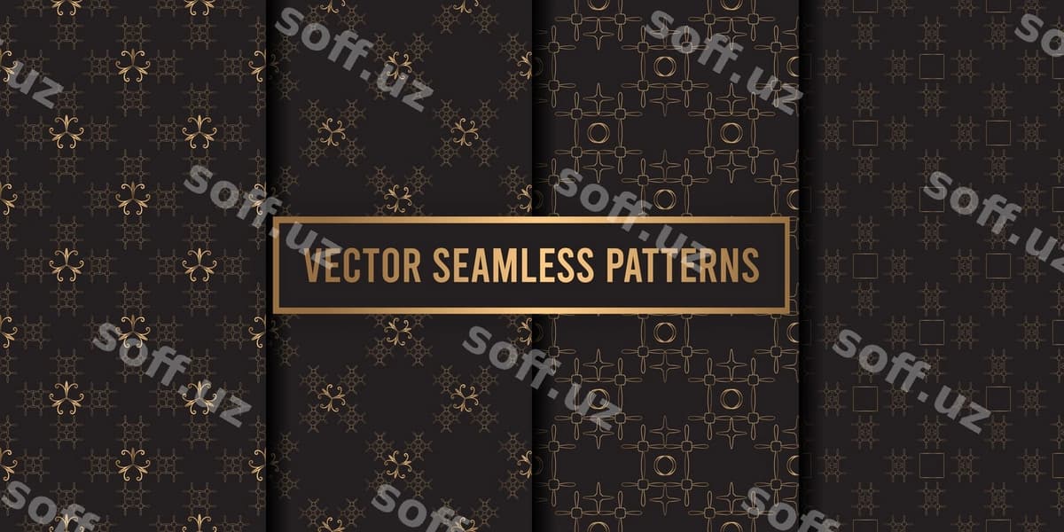 Geometrik uzilmas naqsh | Geometric seamless pattern