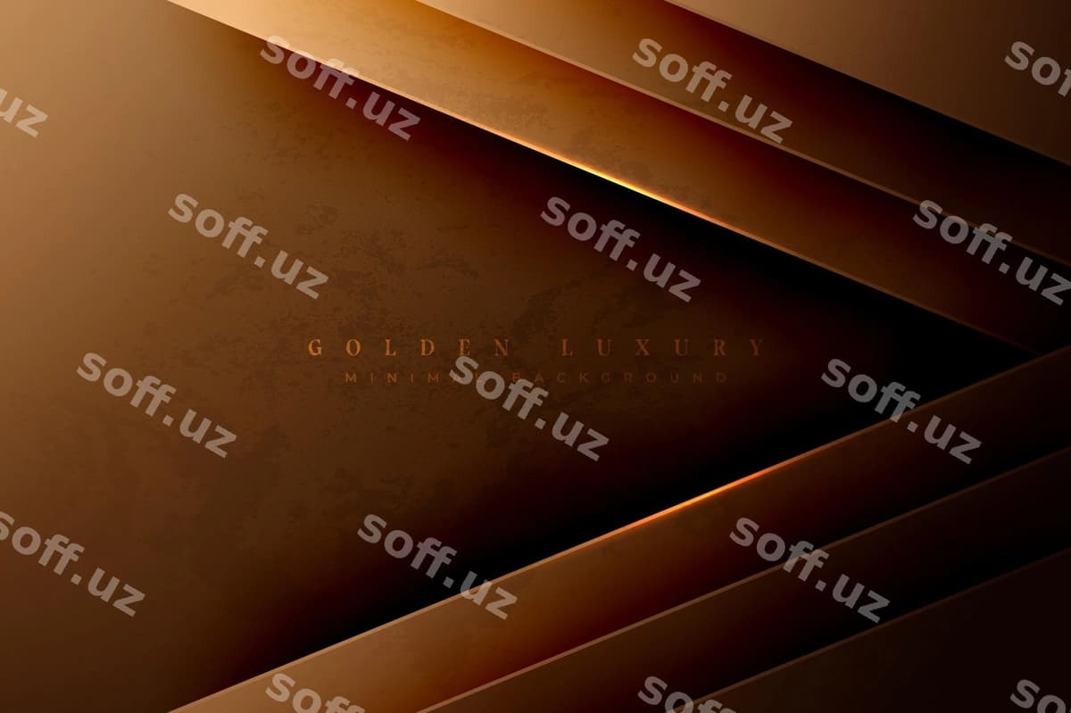 Oltin chiroyli fon temasi | Gold luxury background theme