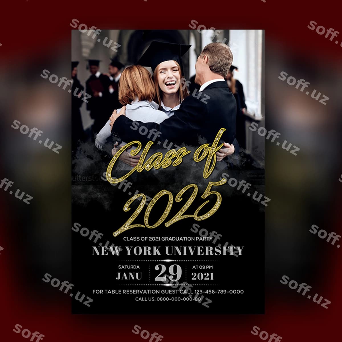 Bitirish taklifi | Graduation invitation