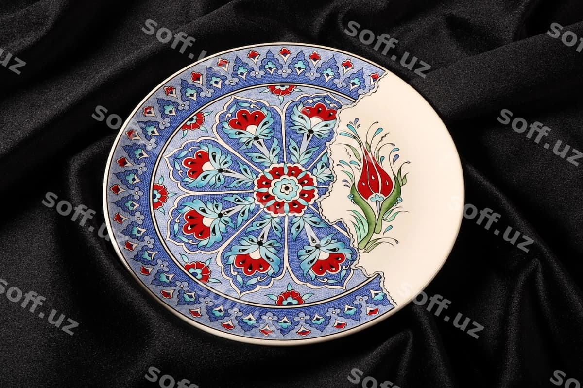 Haqiqiy qo'llanma sovg'a porselen tava | Handmade authentic gift porcelain plate
