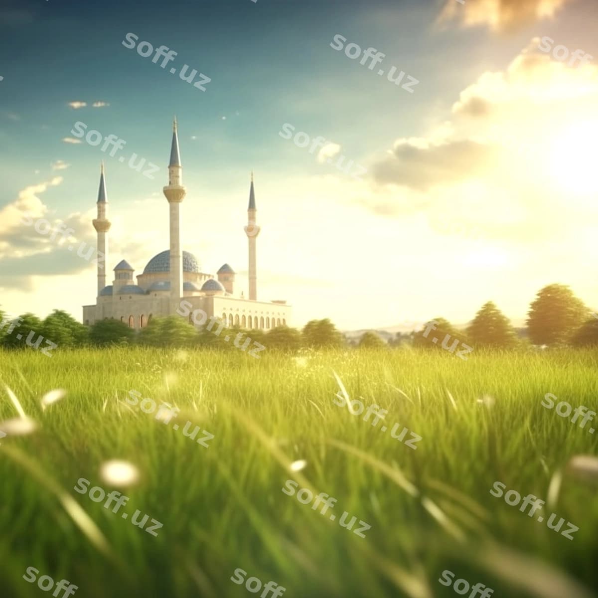 Illustratsiya masjidi | Illustration mosque
