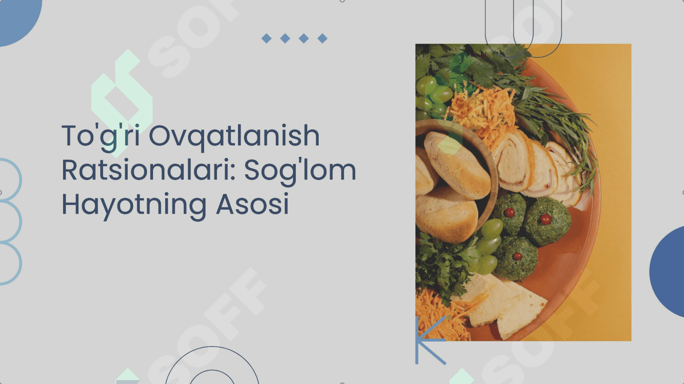 to'g'ri ovqatlanish