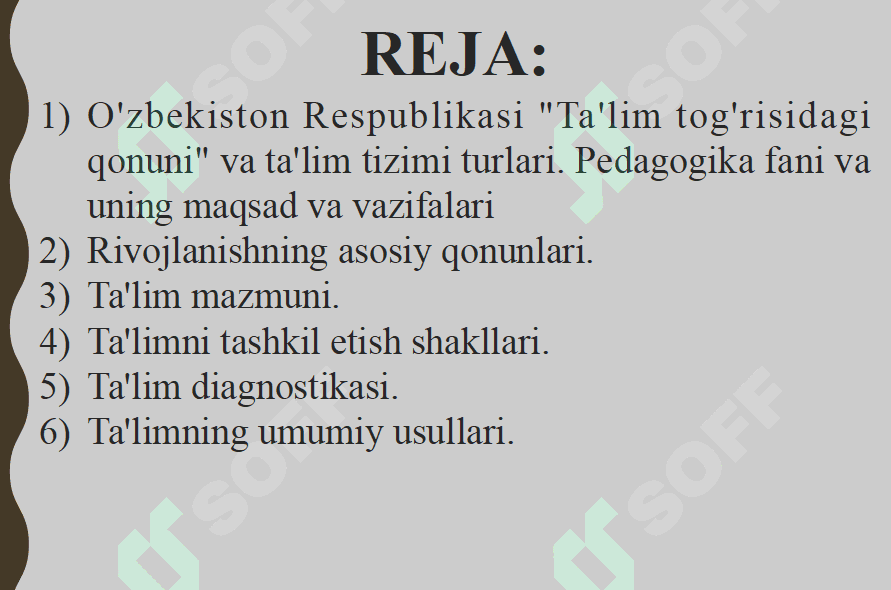Umumiy pedagogika