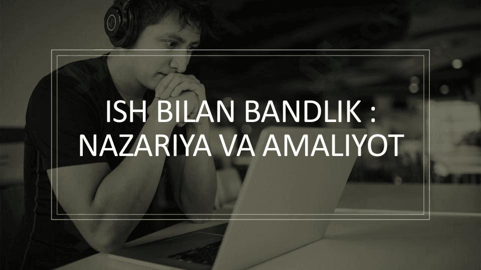 ish bilan bandlik