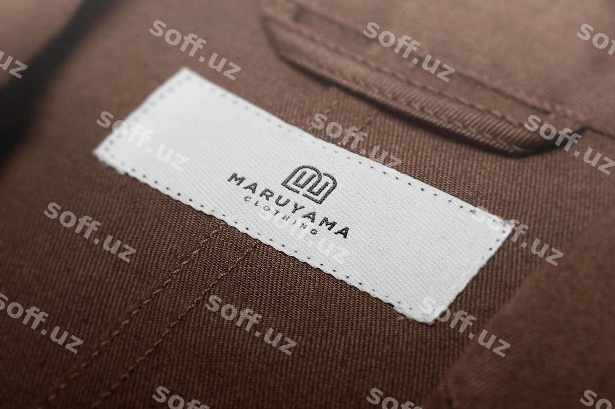 Logo mockup etiket teg | Logo mockup label tag