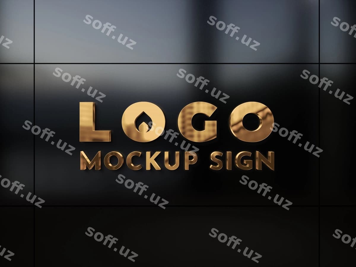 Hashmamat oltin logo dizayni | Luxurious golden logo design