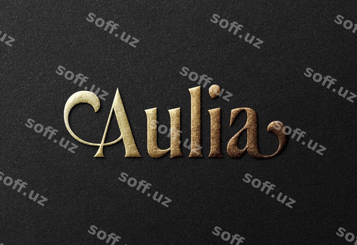 Qimmatbaho oltin logotipi namunasi qora varaq | Luxury golden logo mockup black paper