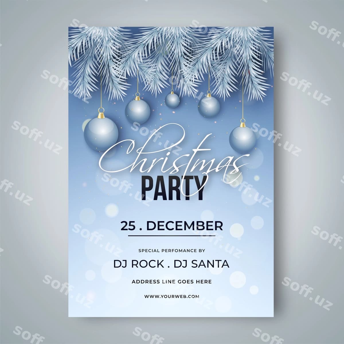 Rojdestvo bilan fon | Merry christmas background