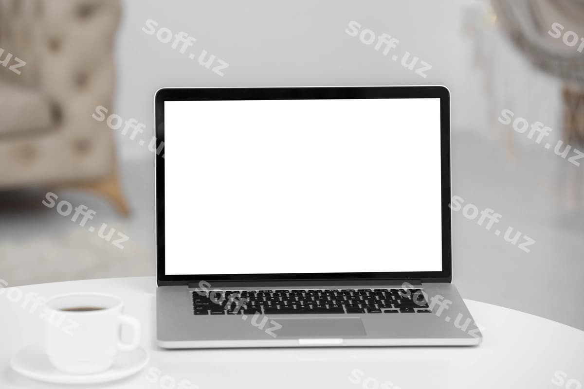 Laptop uchun yotoqxonani masxara qilish | Mock up laptop bedroom