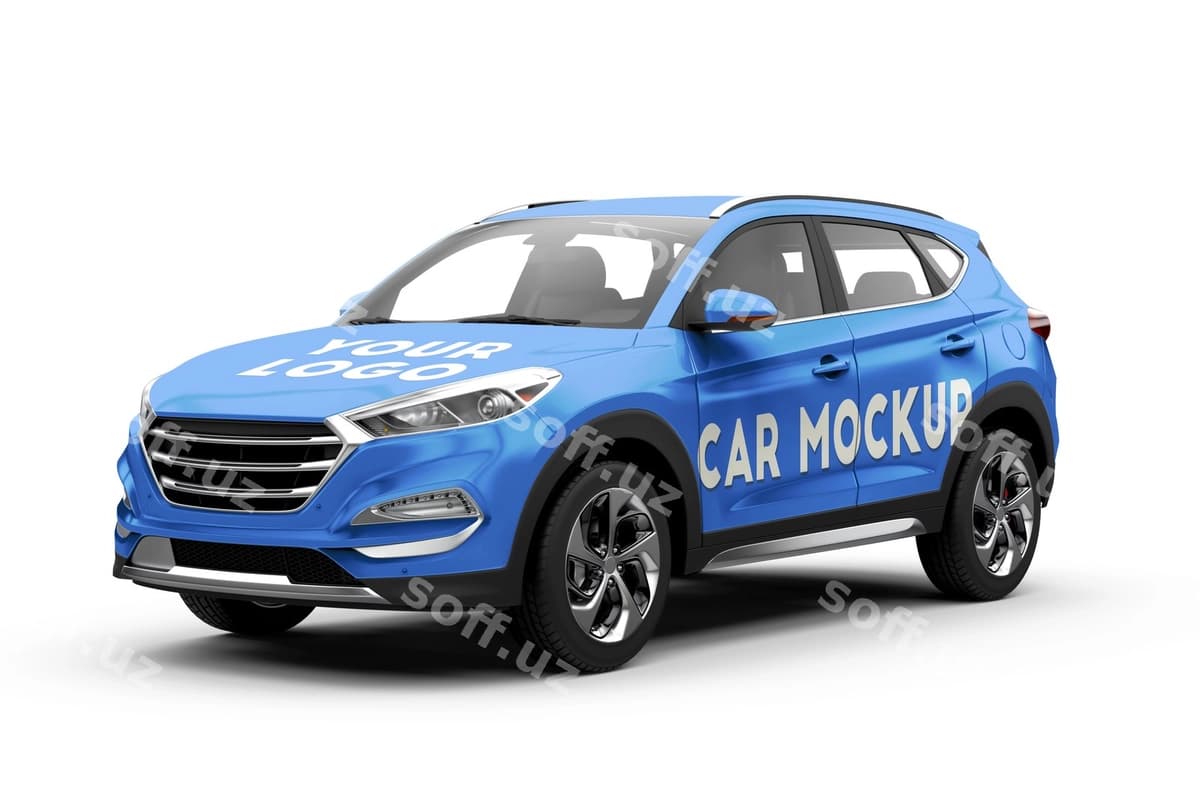 Model hasharot avtomobil | Mockup luxury car