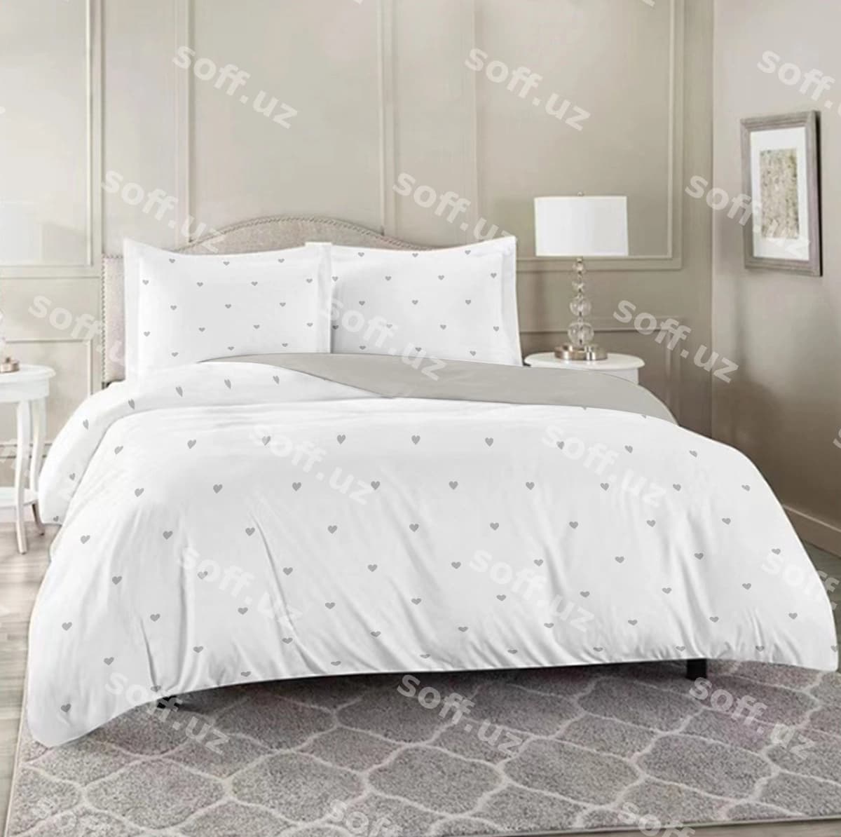Zamonaviy yotoq uchun mockup | Modern bedding mockup