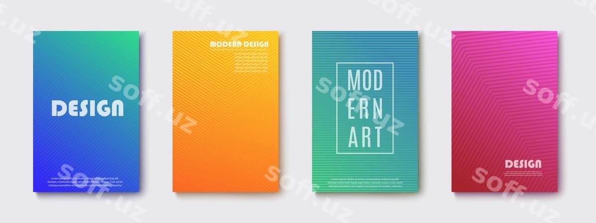 Zamonaviy dizayn mobil sotuv banerlar | Modern design mobile sale banners