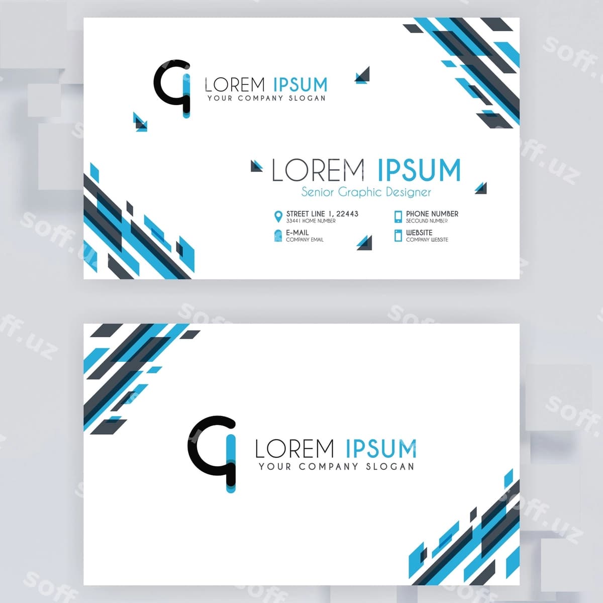 Zamonaviy noyob biznes karta dizayni | Modern unique business card design