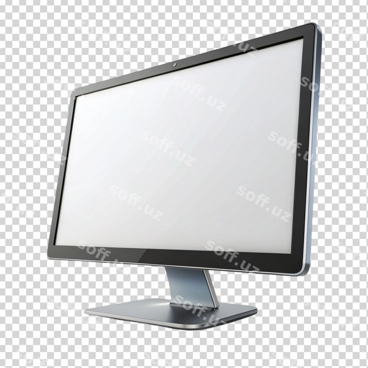 Monitor ajraltirilgan shaffof orqa fonda | Monitor isolated transparent background