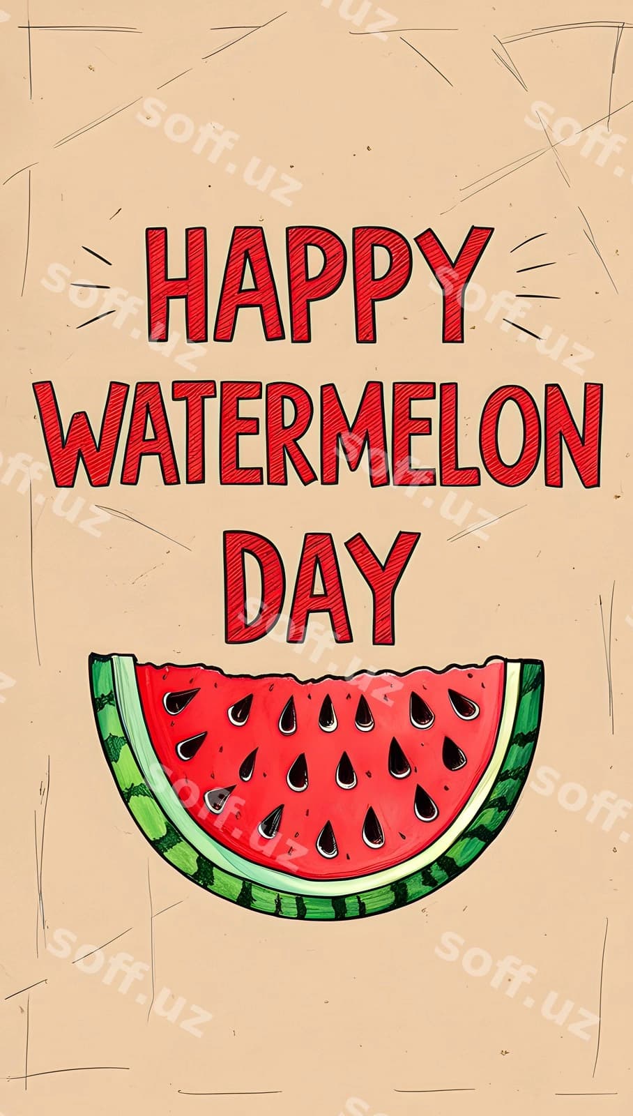 Milliy tarvuz kun | National watermelon day