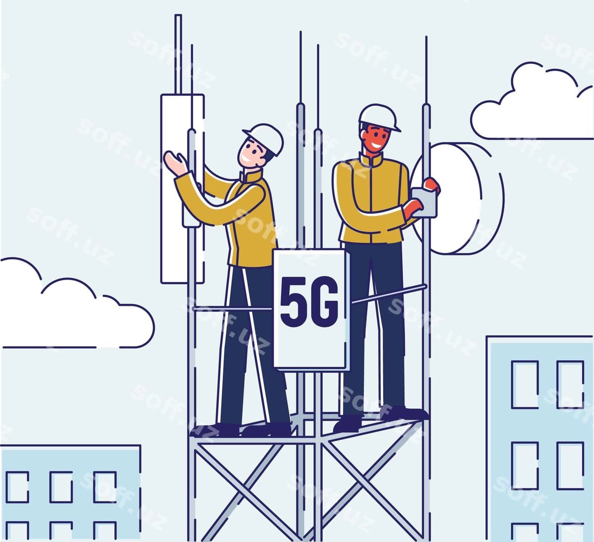 Tarmoq bezsichqon texnologiyasi konsepsiyasi | Network wirelesstechnology concept