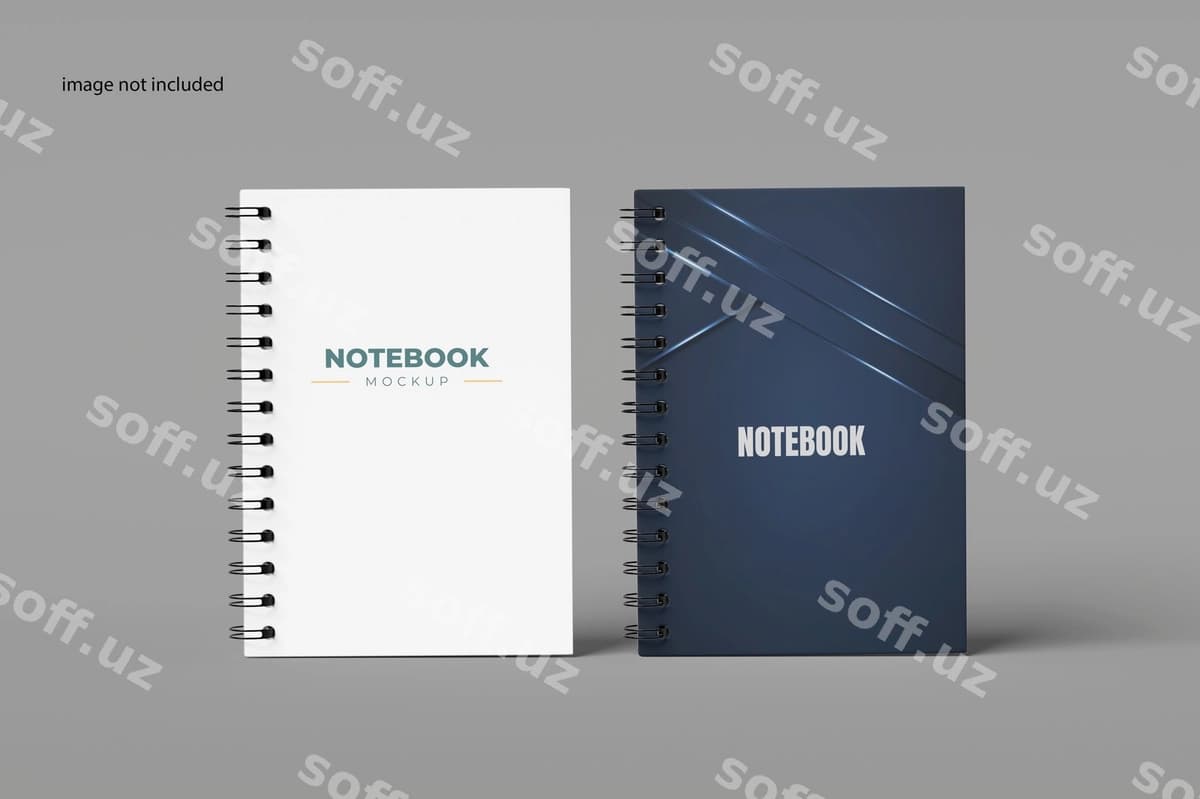 Notebook namunasi | Notebook mockup
