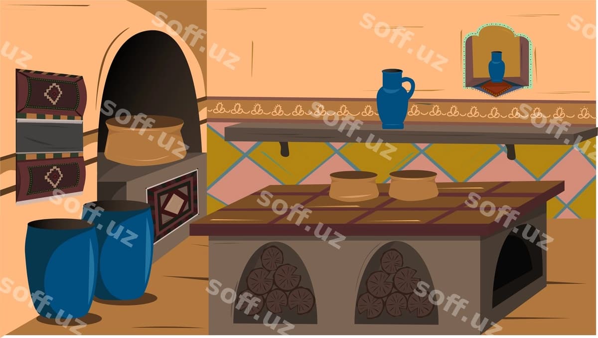 Qadimiy Arabcha oshxona | Old arabic kitchen