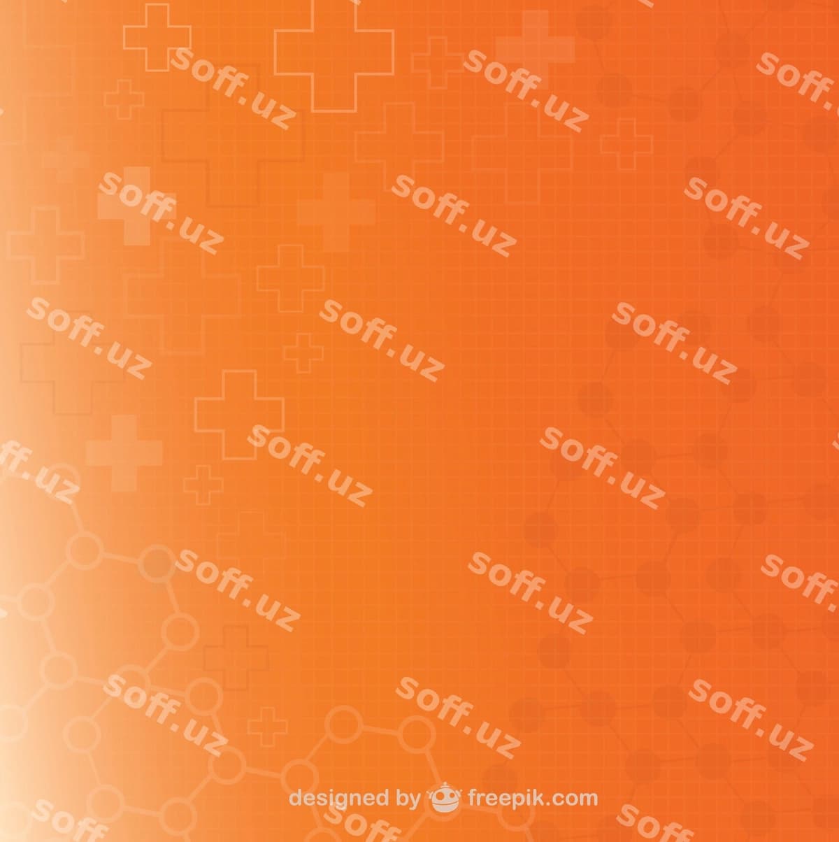 Apelsin tibbiy orqa fon | Orange medical background