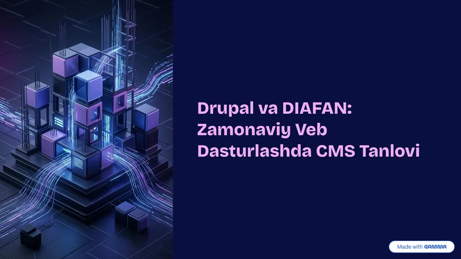 Drupal va DIAFAN Zamonaviy_Veb_Dasturlashda_CMS_Tanlovi