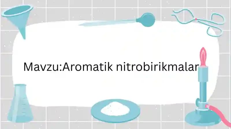 Aromatik nitrobirikmalar