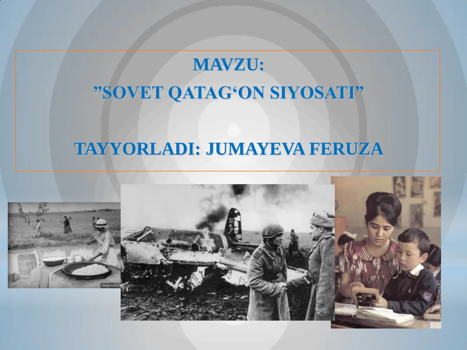 SOVET QATAGʻON SIYOSATI