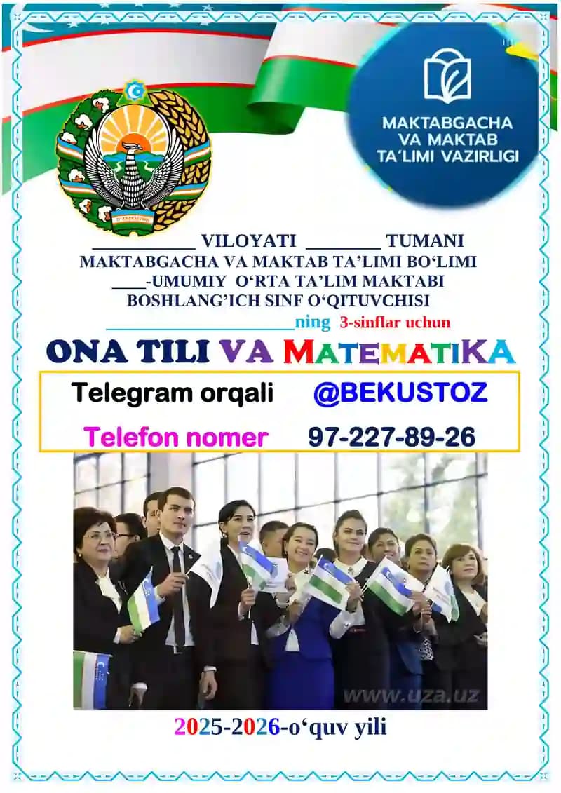 ONA TILI VA MatematiKA
