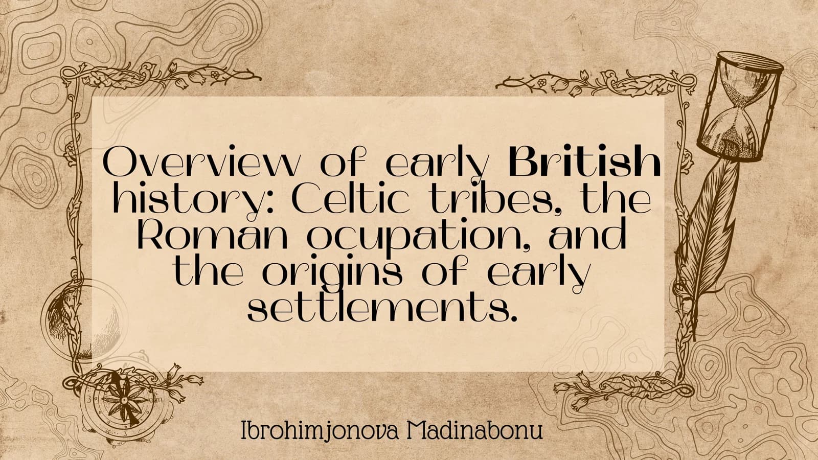 Overview of early British history