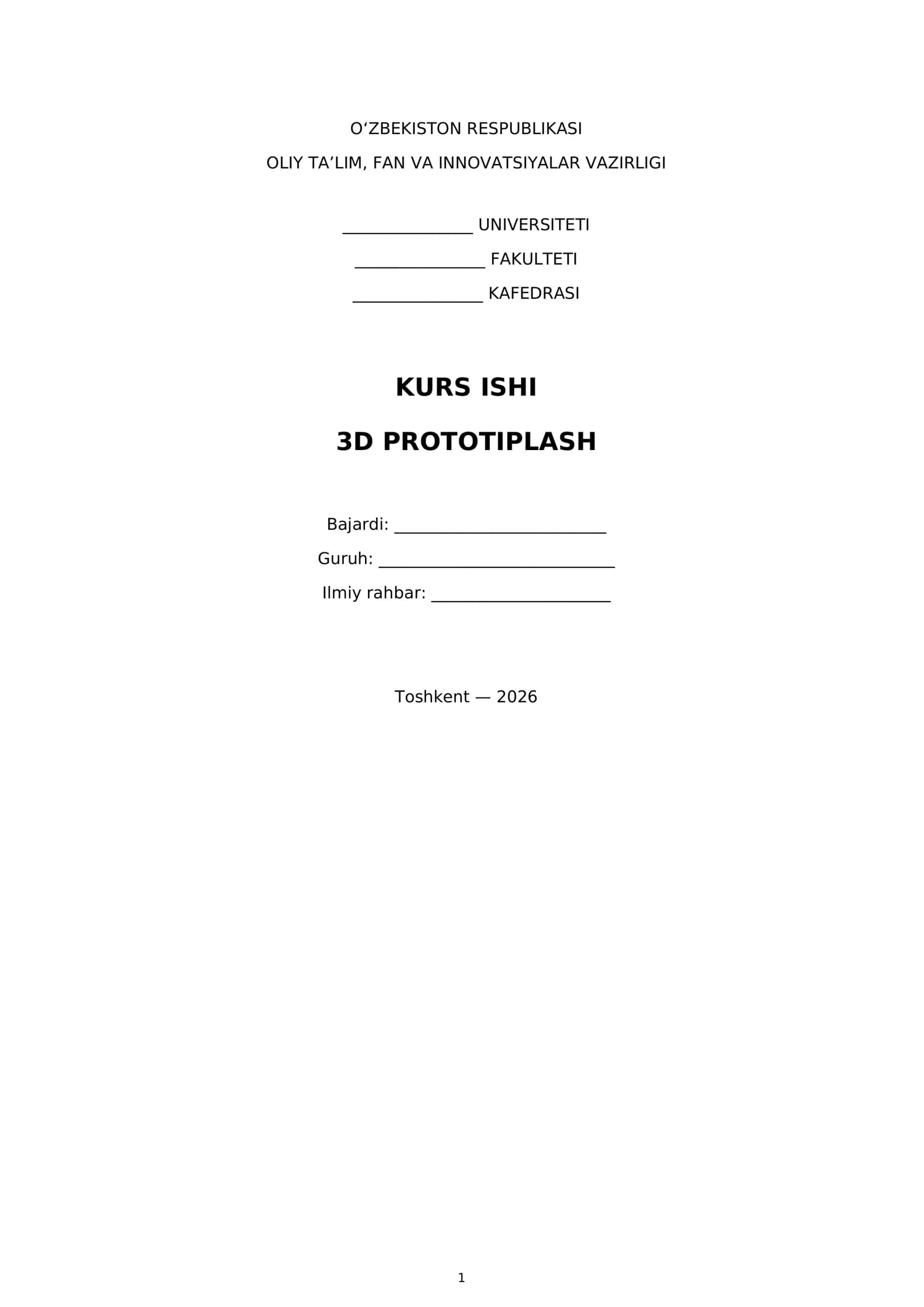 3D Prototiplash