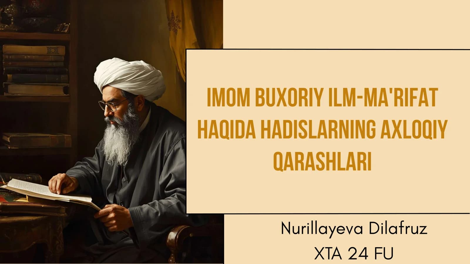 Imom Buxoriy