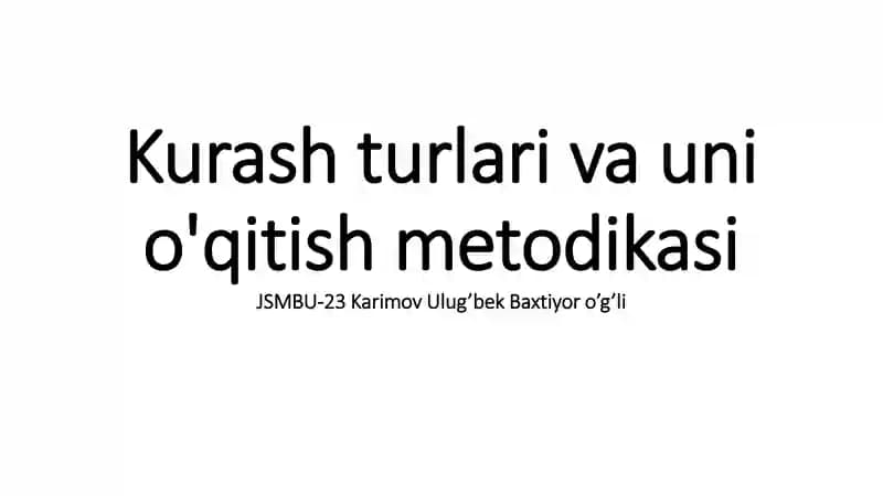 Belbog’li kurash