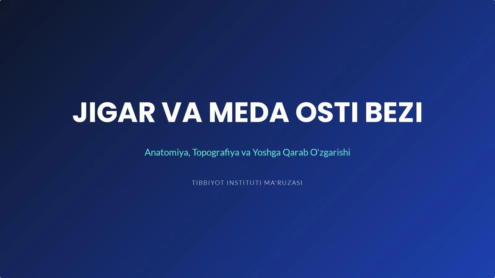 anatomiya jigar prezentatsiya