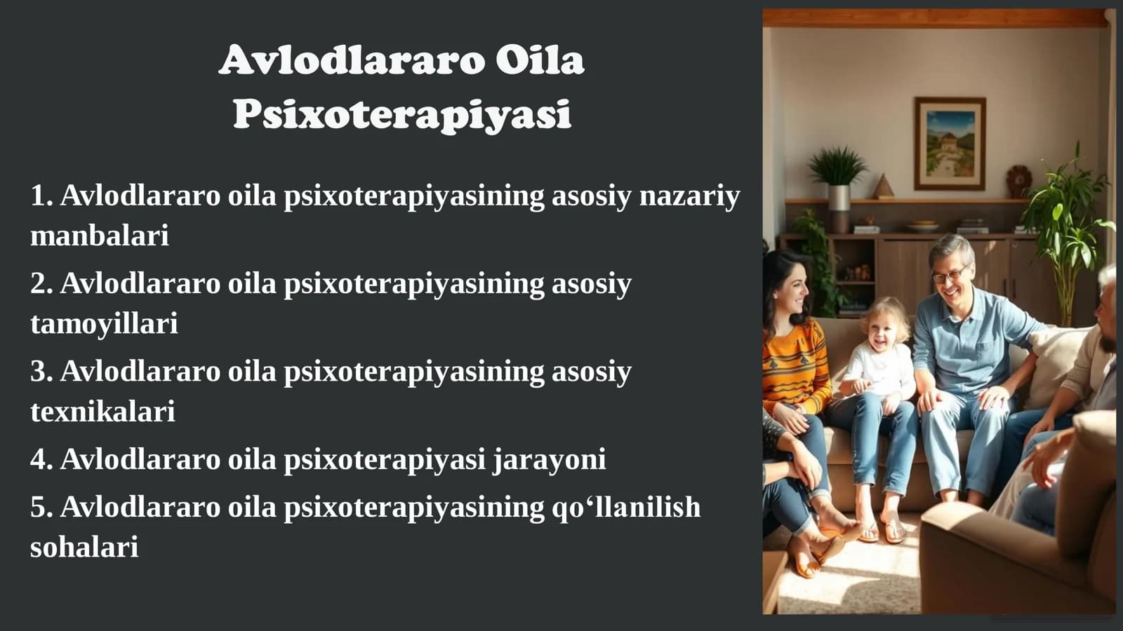 Oila Psixoterapiyasi
