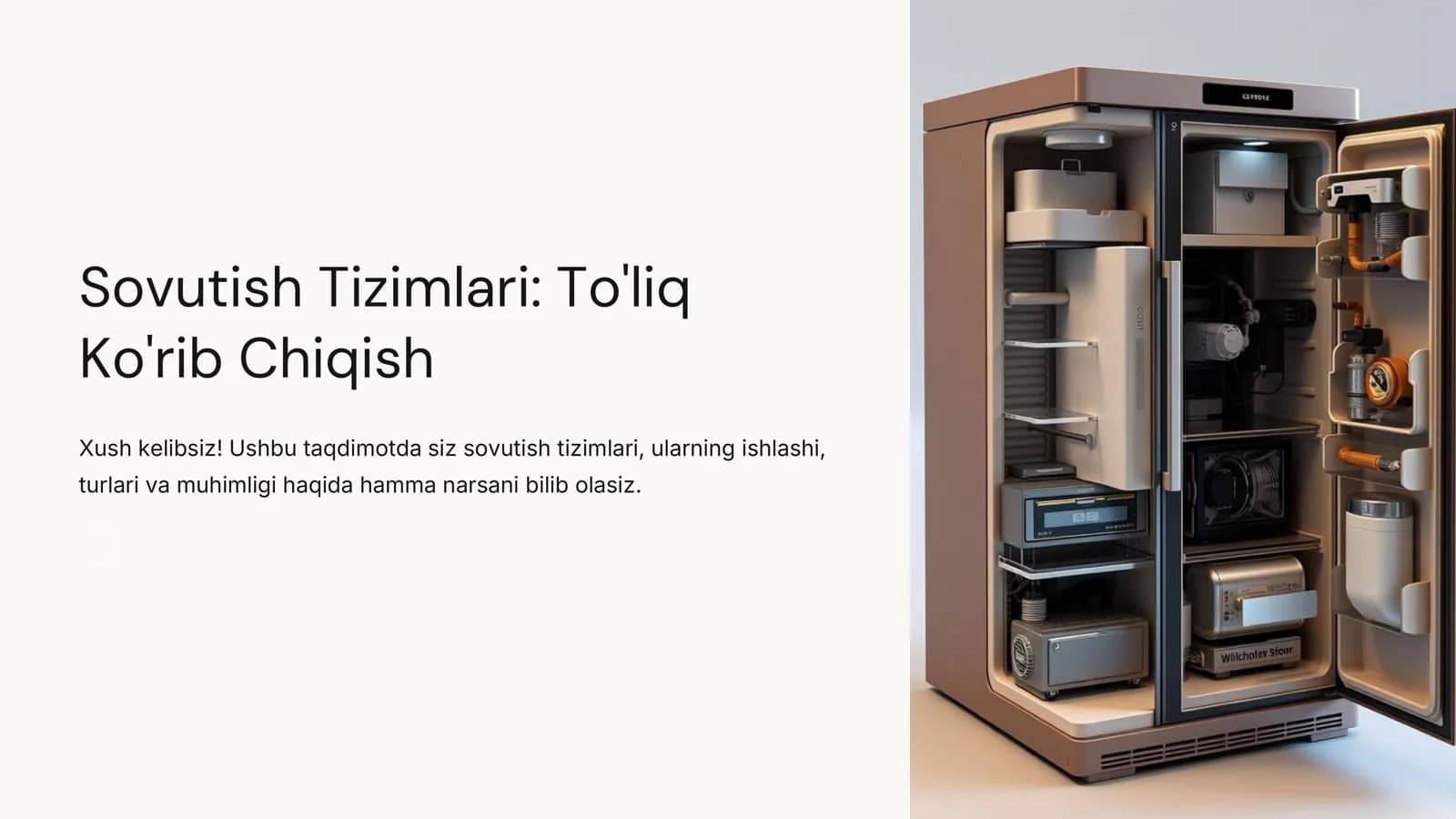 Sovutish Tizimlari
