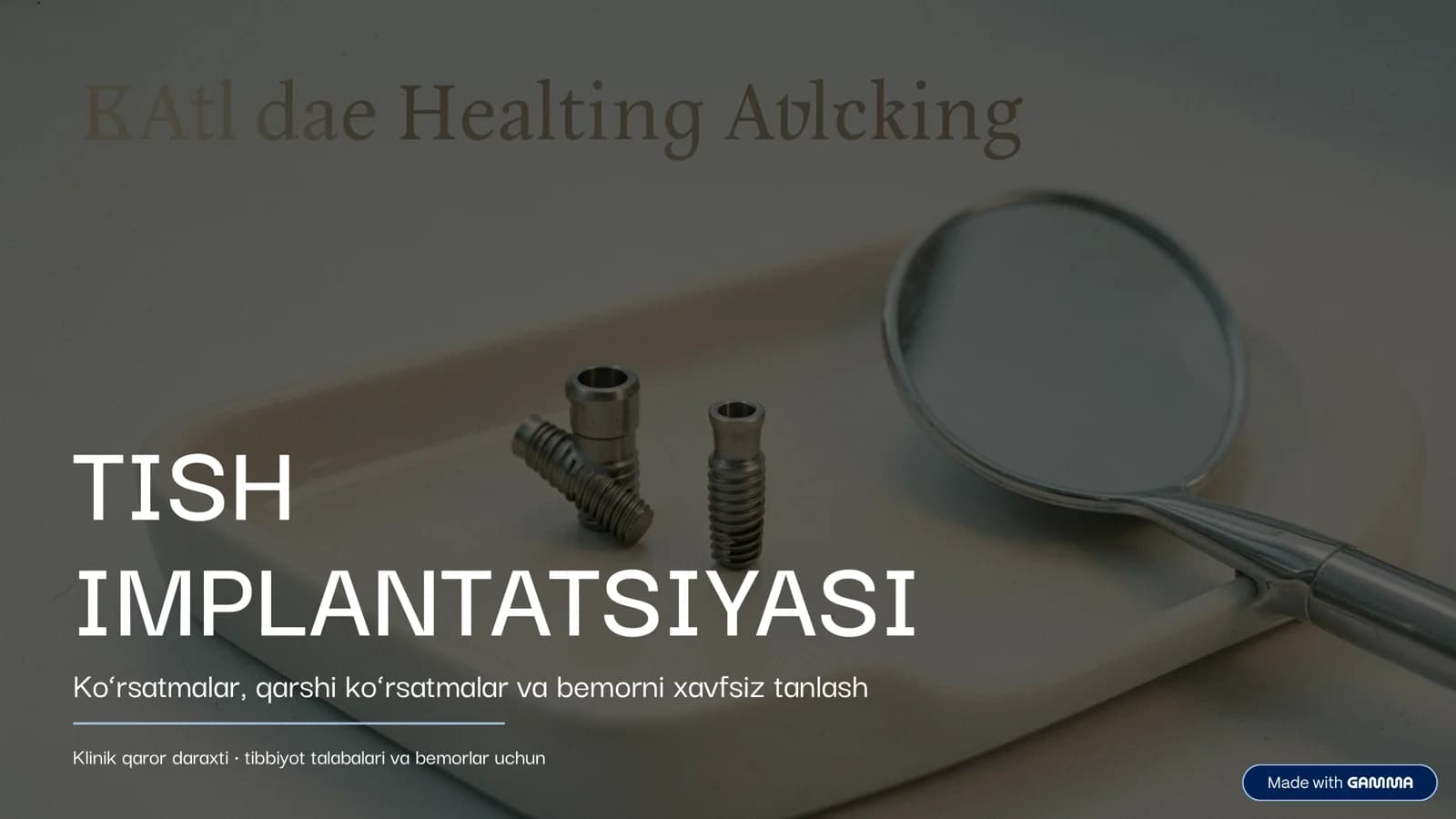 TISH IMPLANTATSIYASI