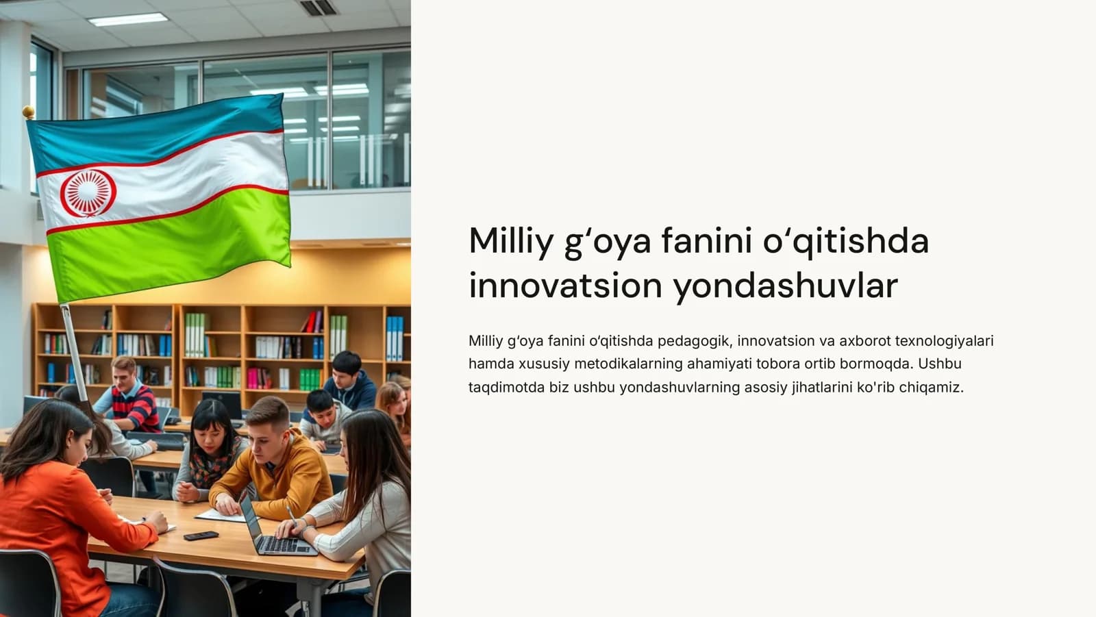 Milliy elitaning shakllanishi jarayoni