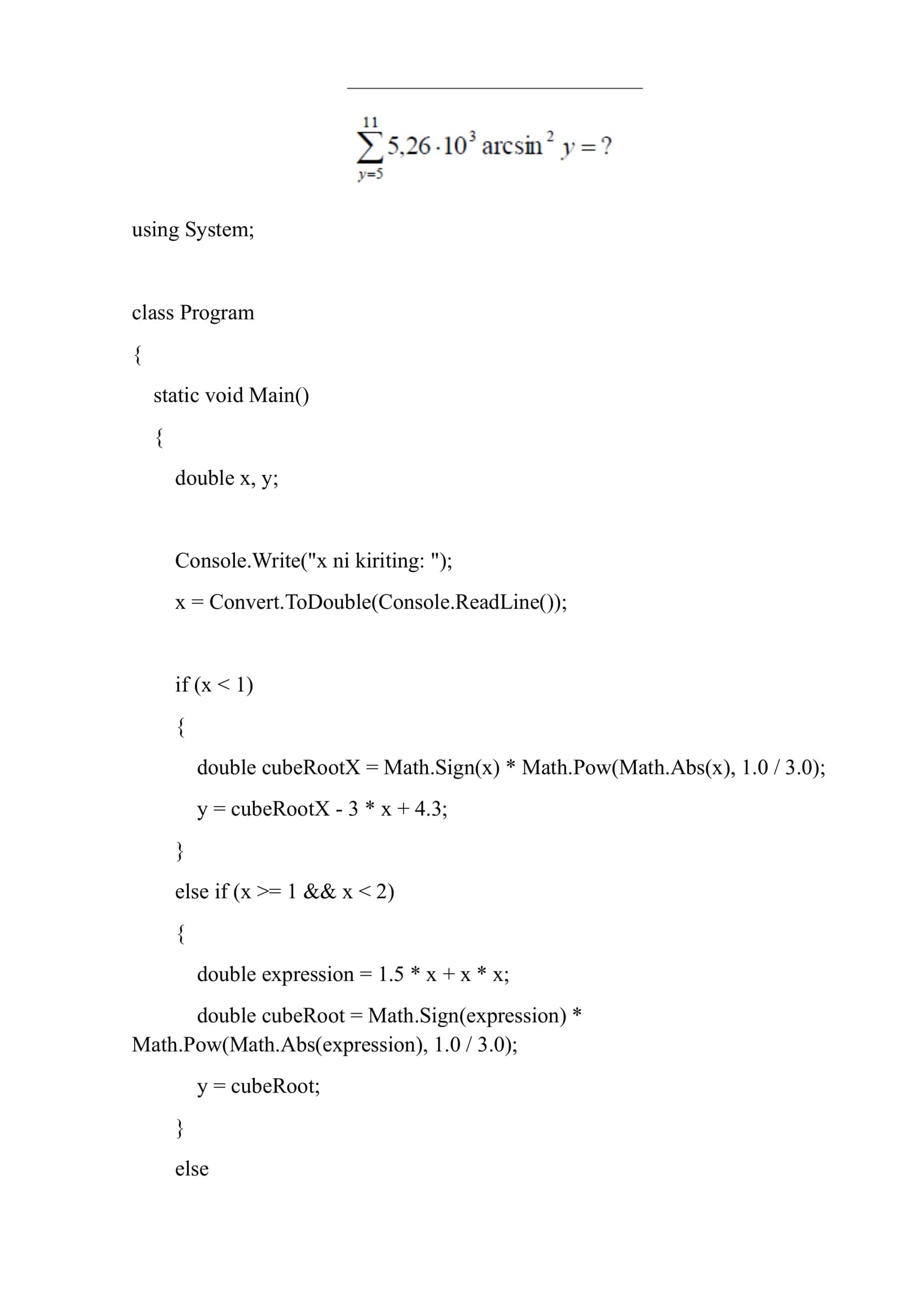 Program