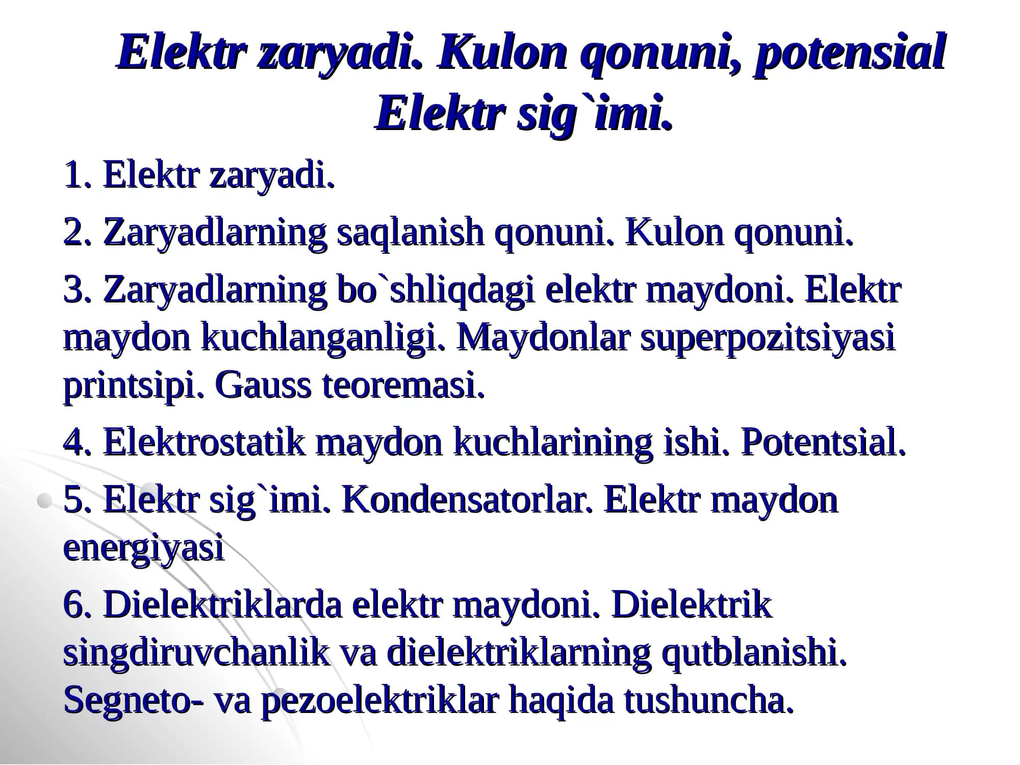 Elеktr zaryadi