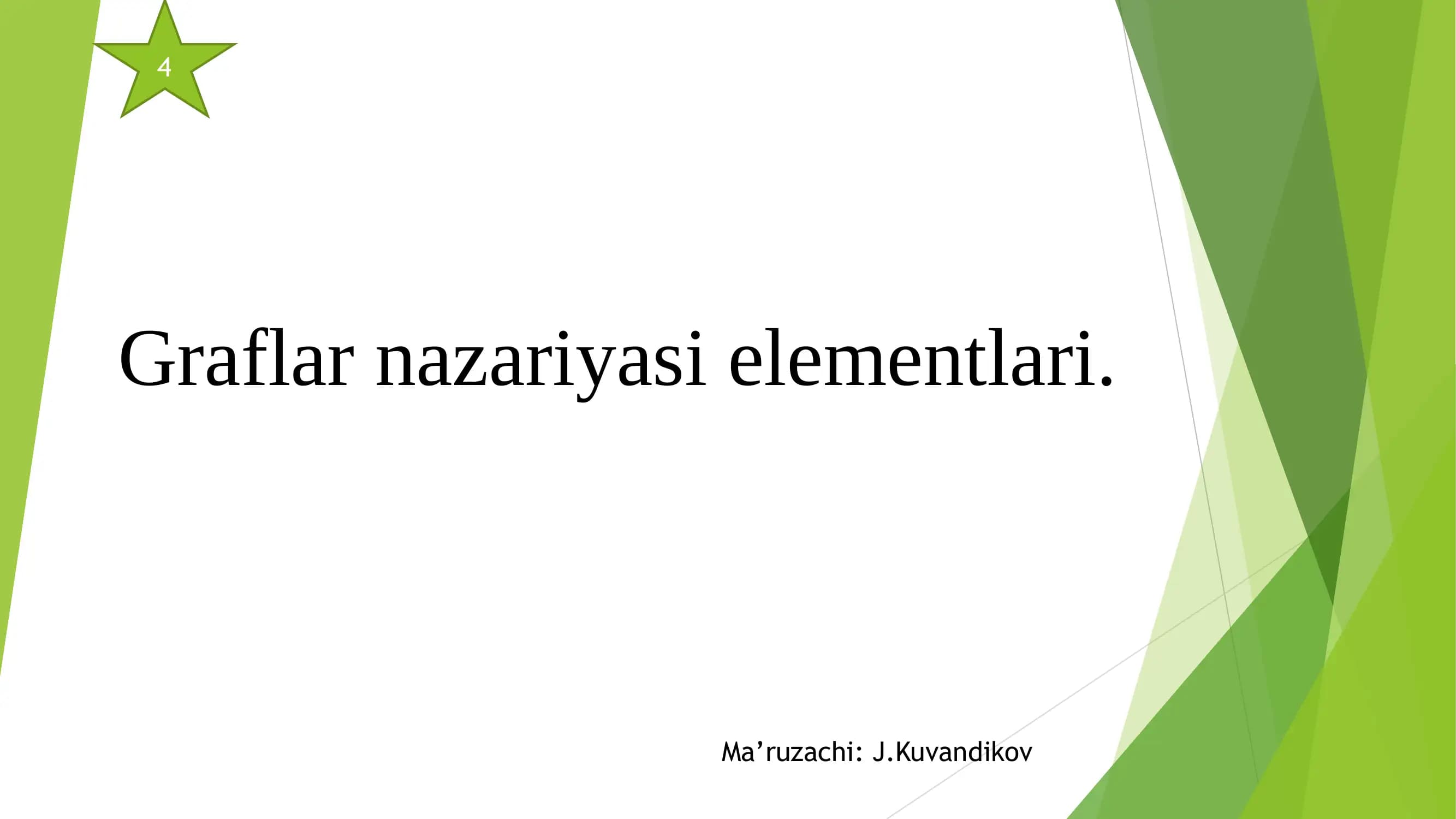 Graf qachon ishlatiladi?