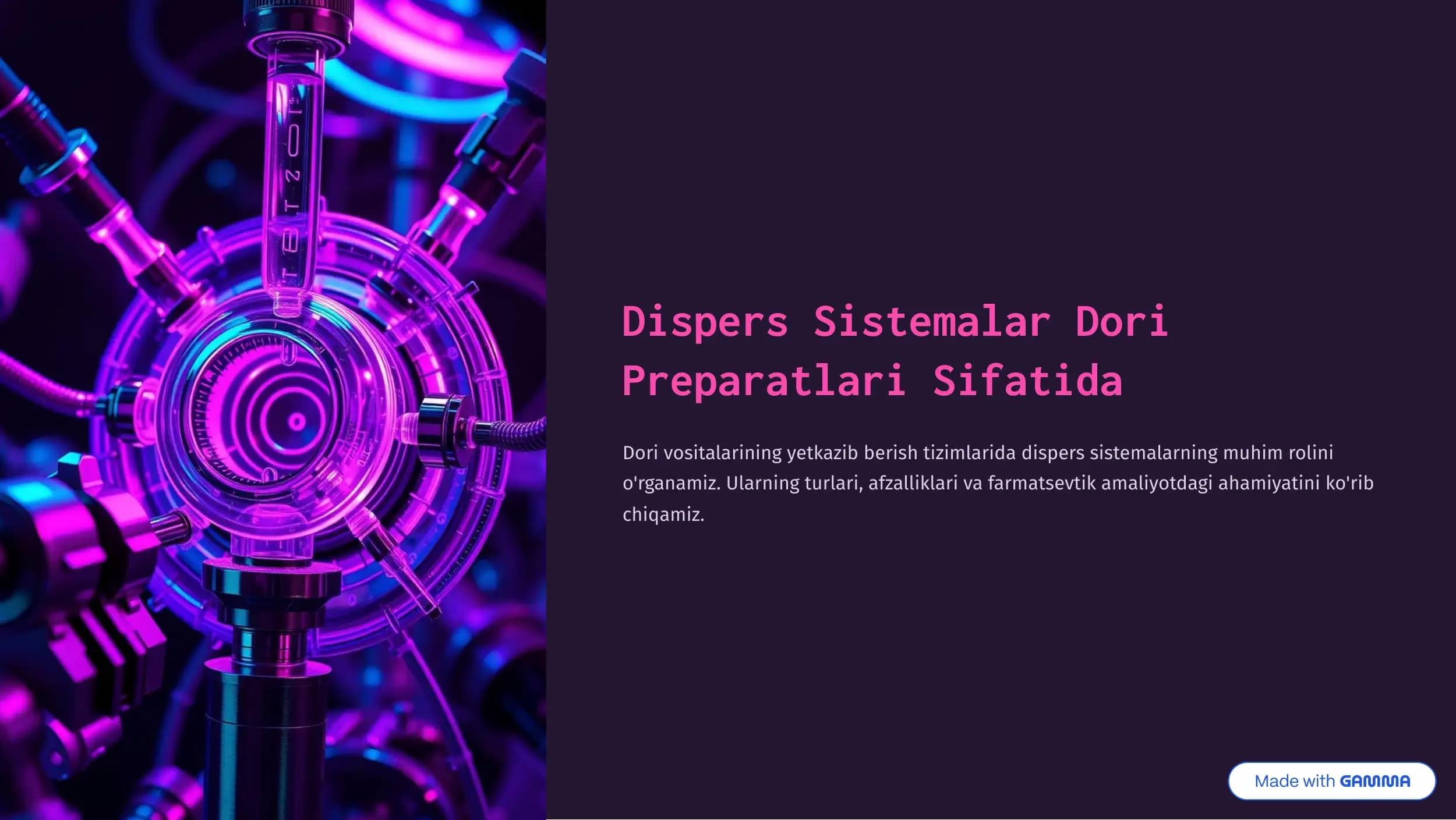 Dispers Sistemalar Dori