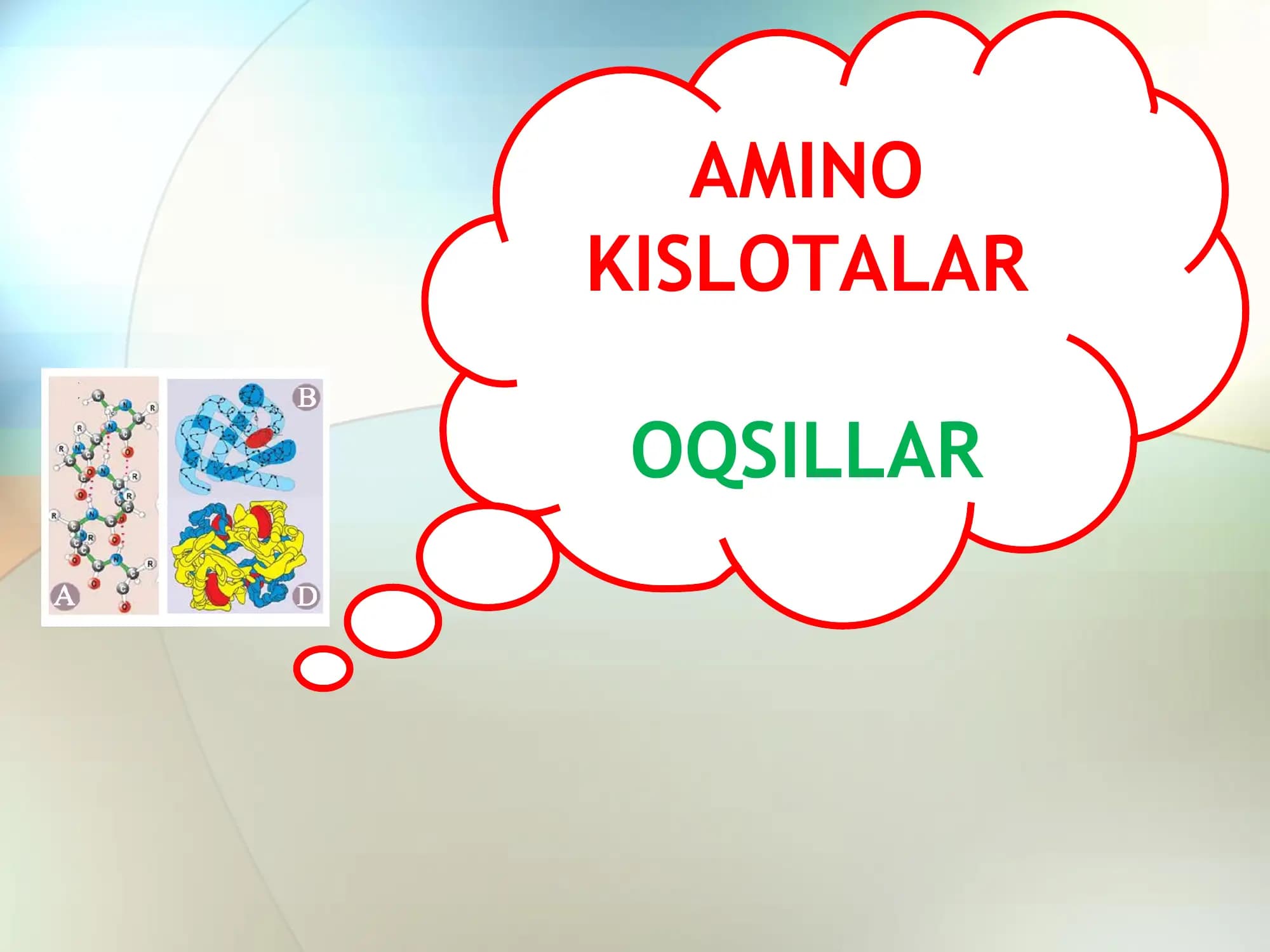 AMINO KISLOTALAR VA OQSILLAR