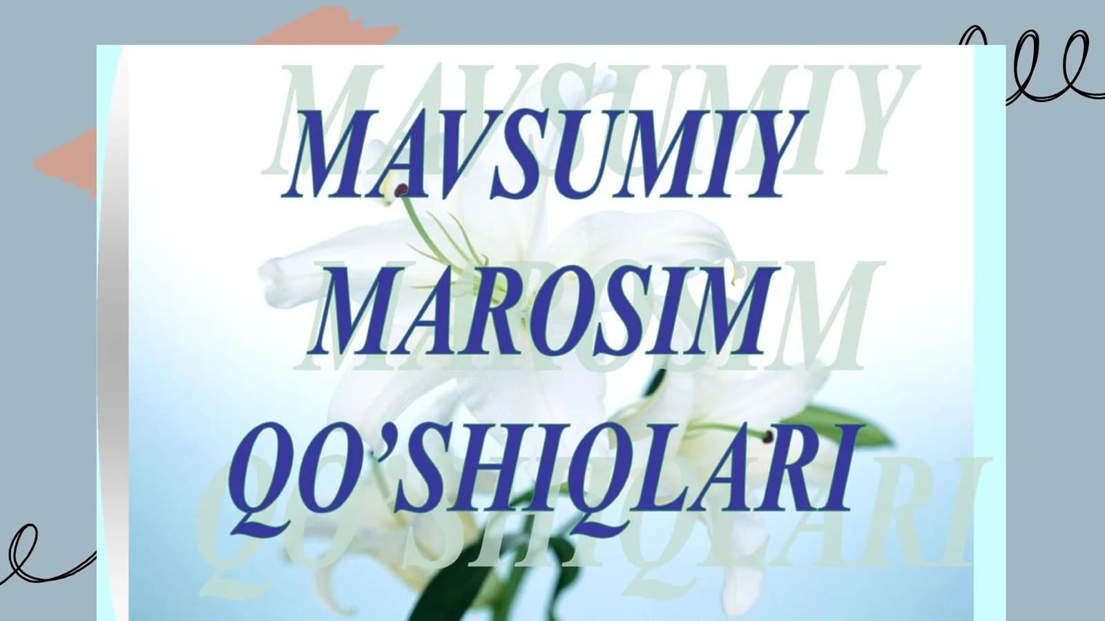 Mavsumiy marosim qo'shiqlari