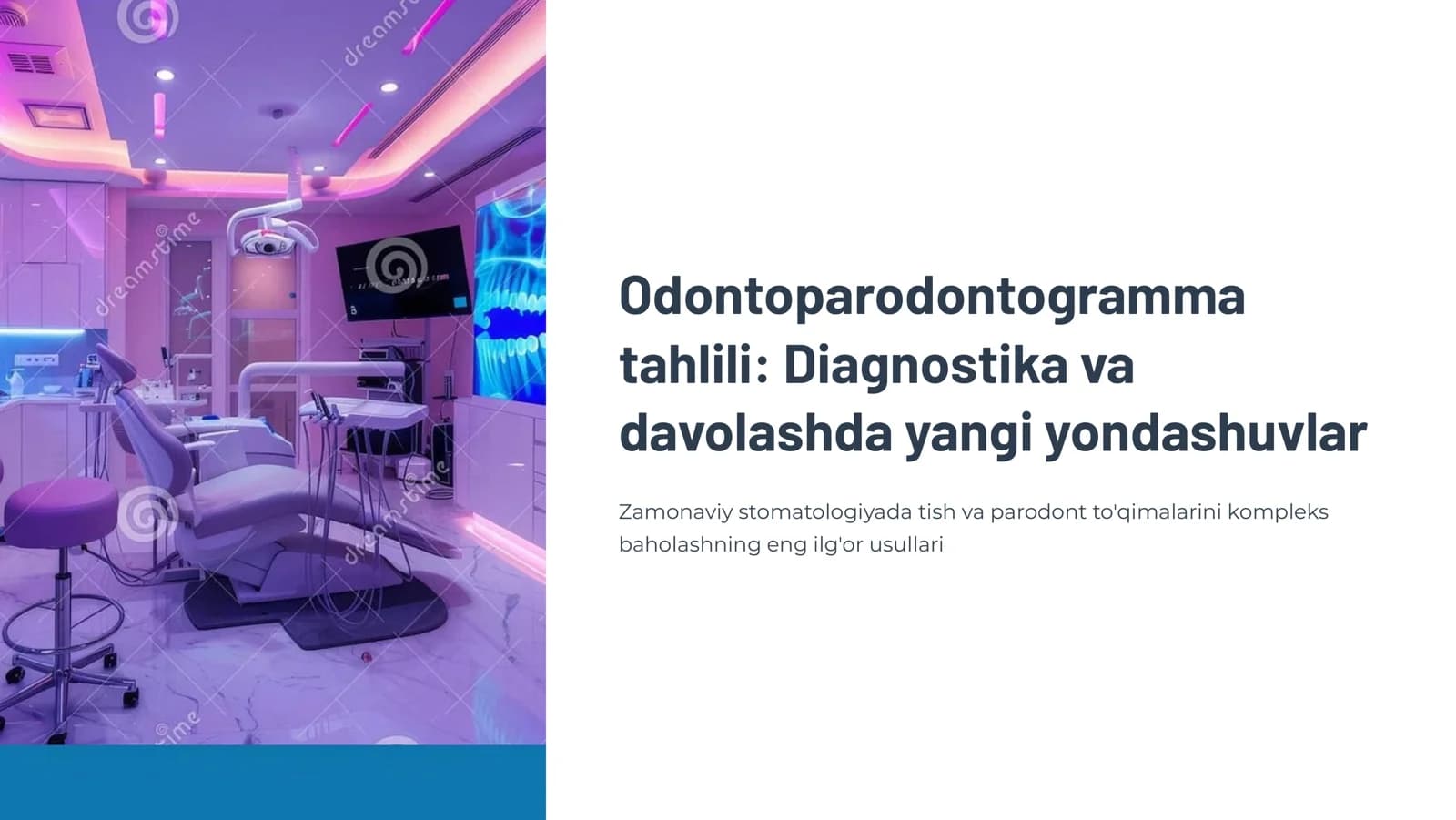 Odontoparodontogramma taxlili.