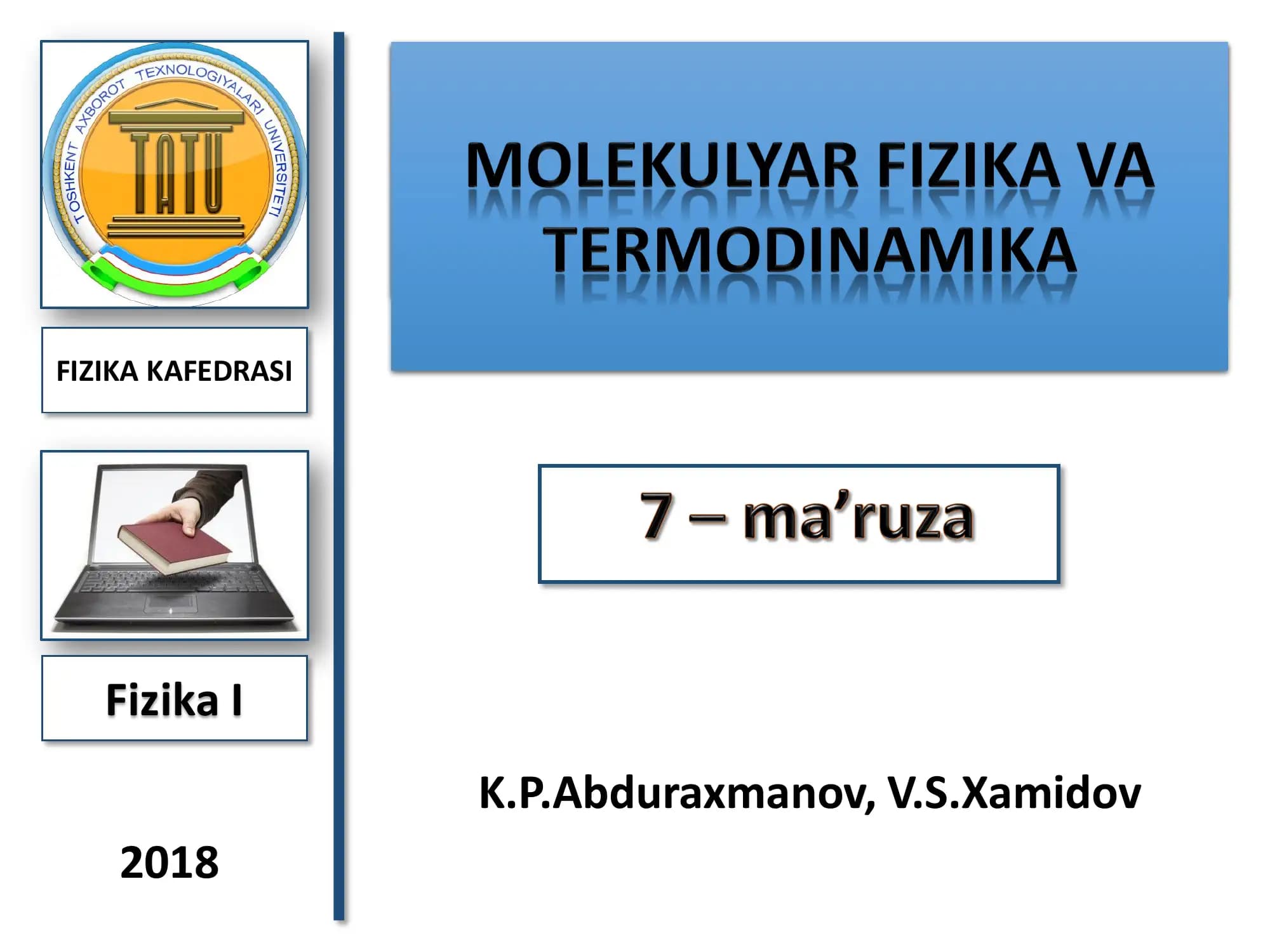 Fizika I