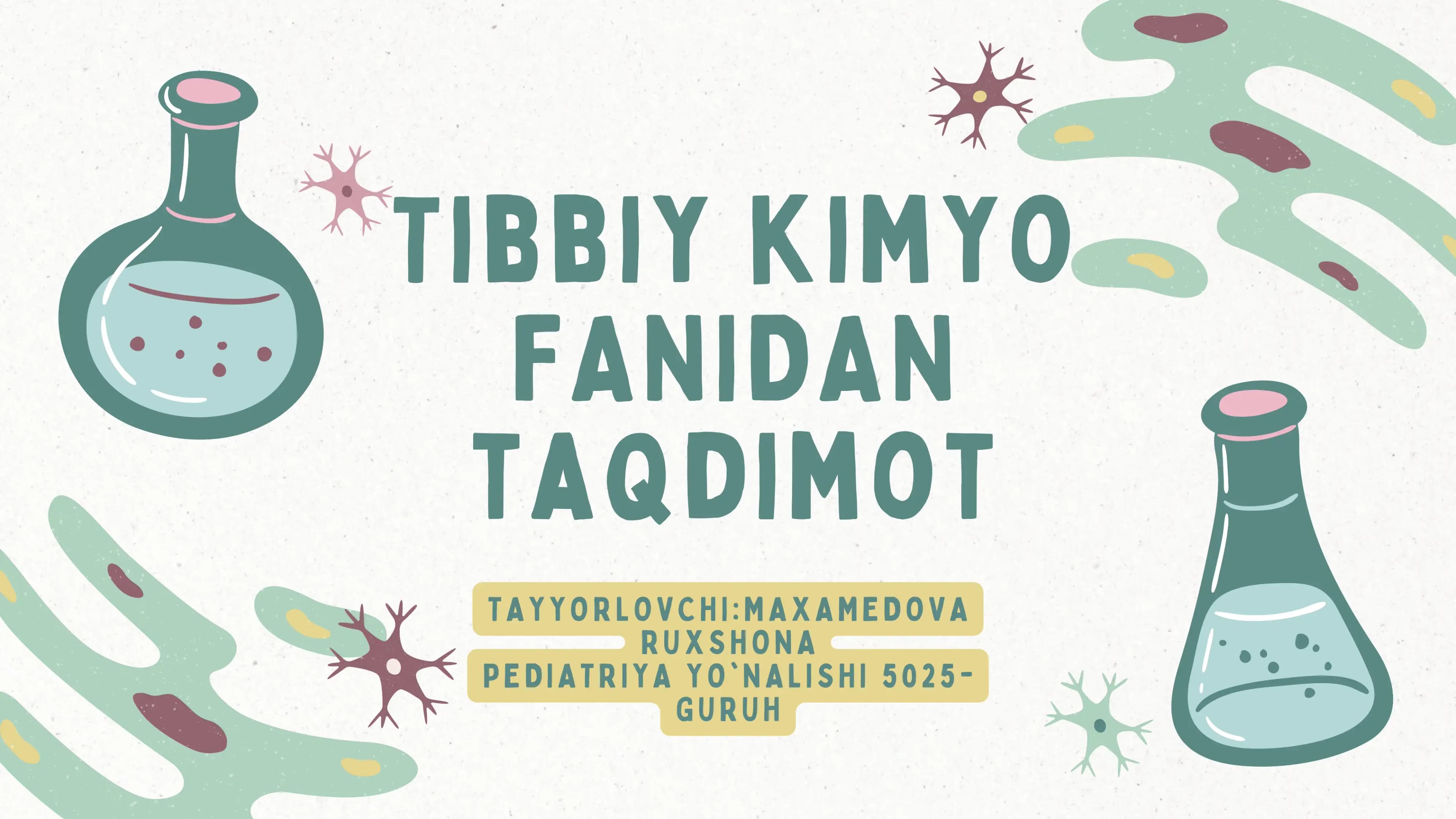 Tibbiy kimyo