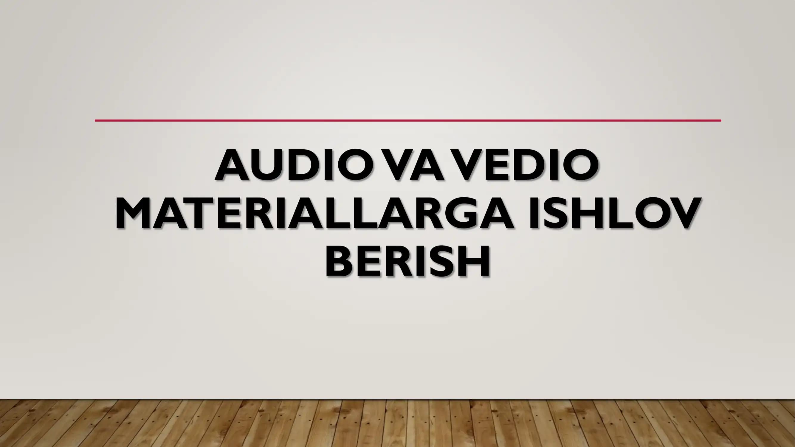 Ovoz va Video Lavhalarning PowerPointda Taqdimotlarda Qanday Ahamiyatga Ega Ekanligini Tushuntirish
