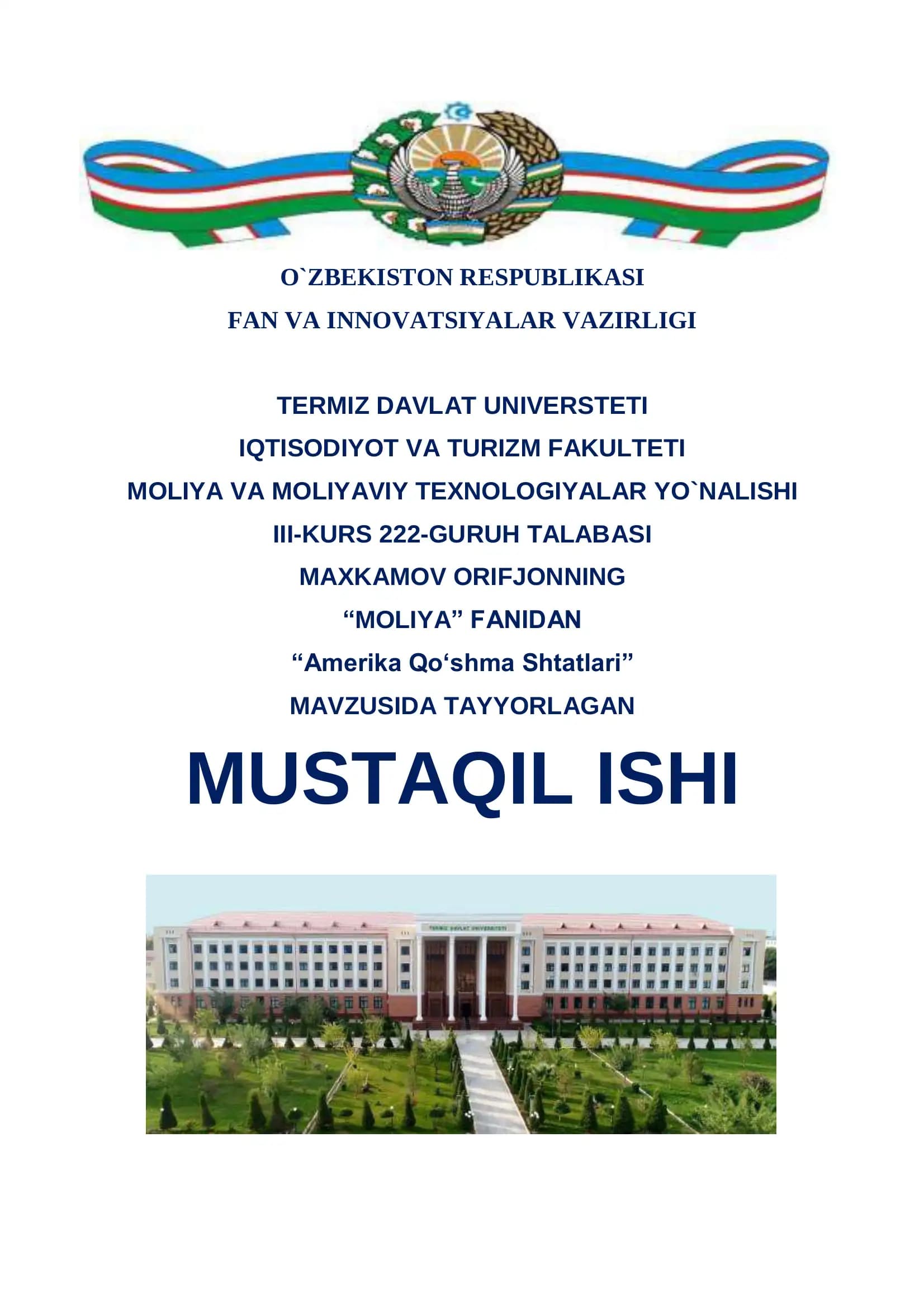 Amerika Qoʻshma Shtatlari