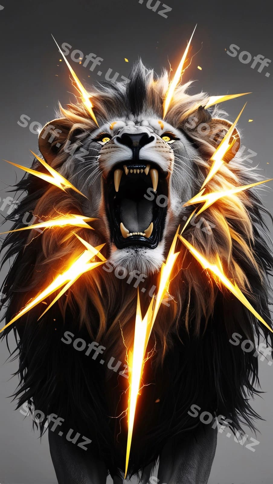 Portret sher | Portrait lion